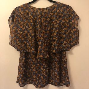 Forever 21 Floral Print Top